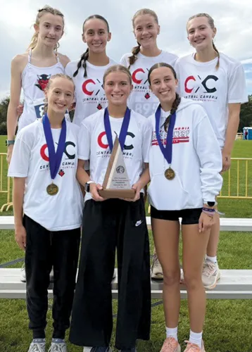 Central Cambria girls cross country captures meet title